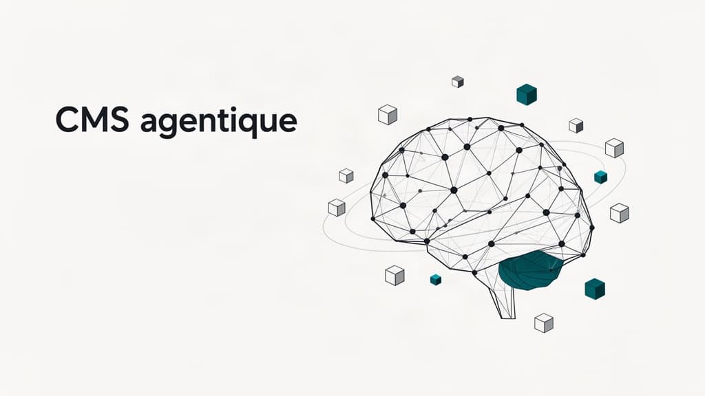 CMS agentique IA agent autonome gestion contenu
