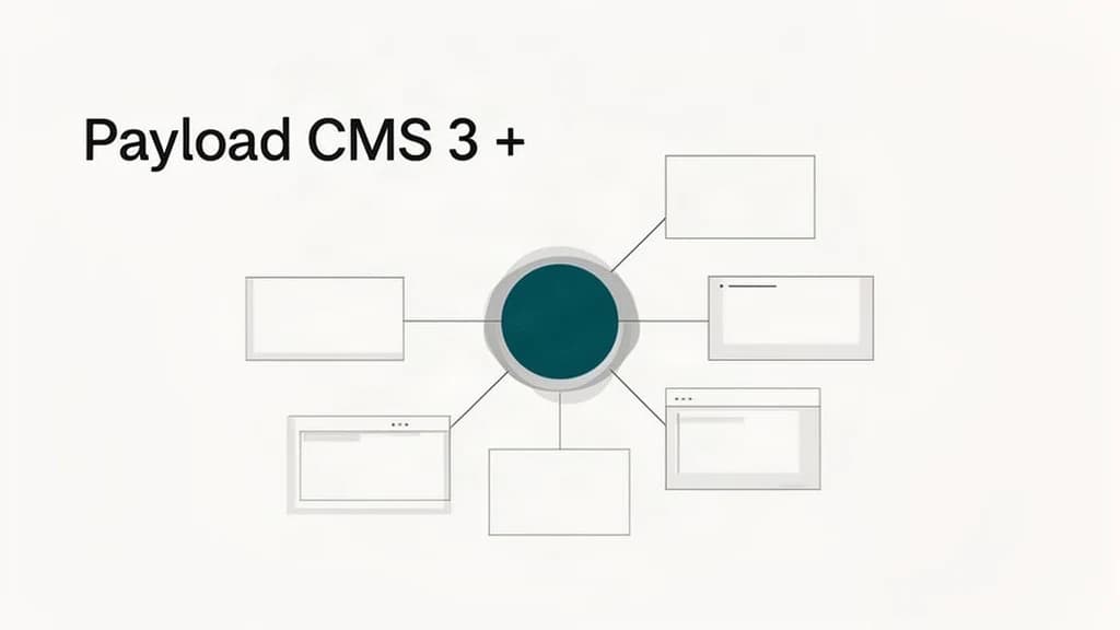 Schéma de structure JSON-LD avec graphes d'organisation, articles et FAQ interconnectés