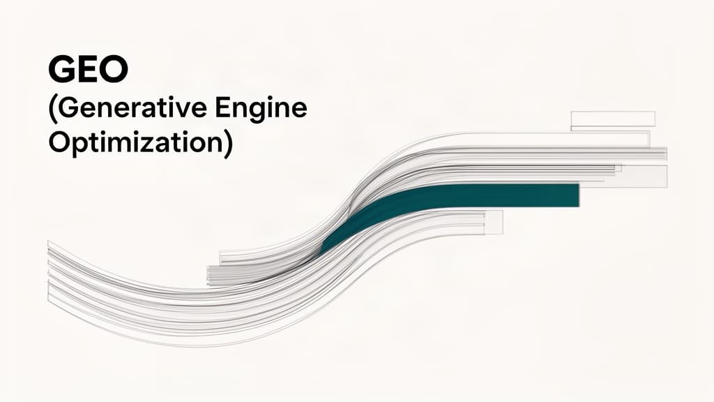 GEO (Generative Engine Optimization) : le guide 2026