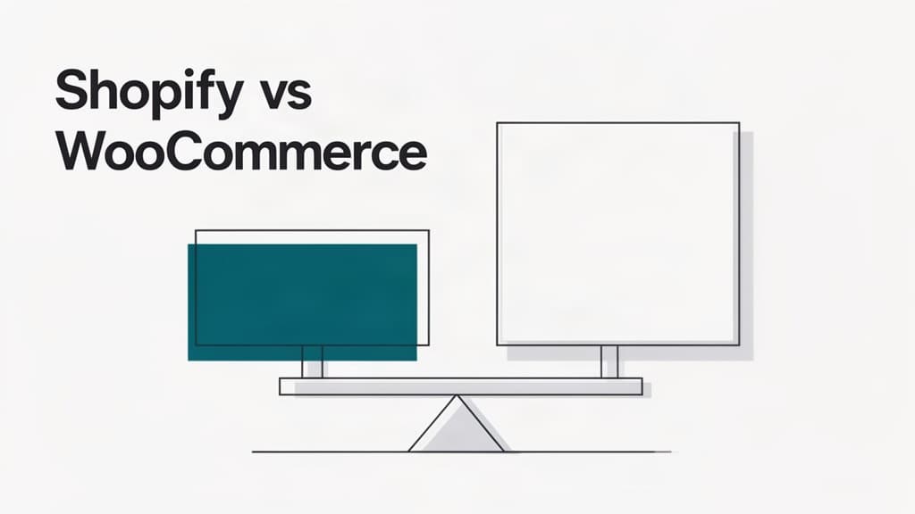 Shopify vs WooCommerce 2026 comparatif e-commerce