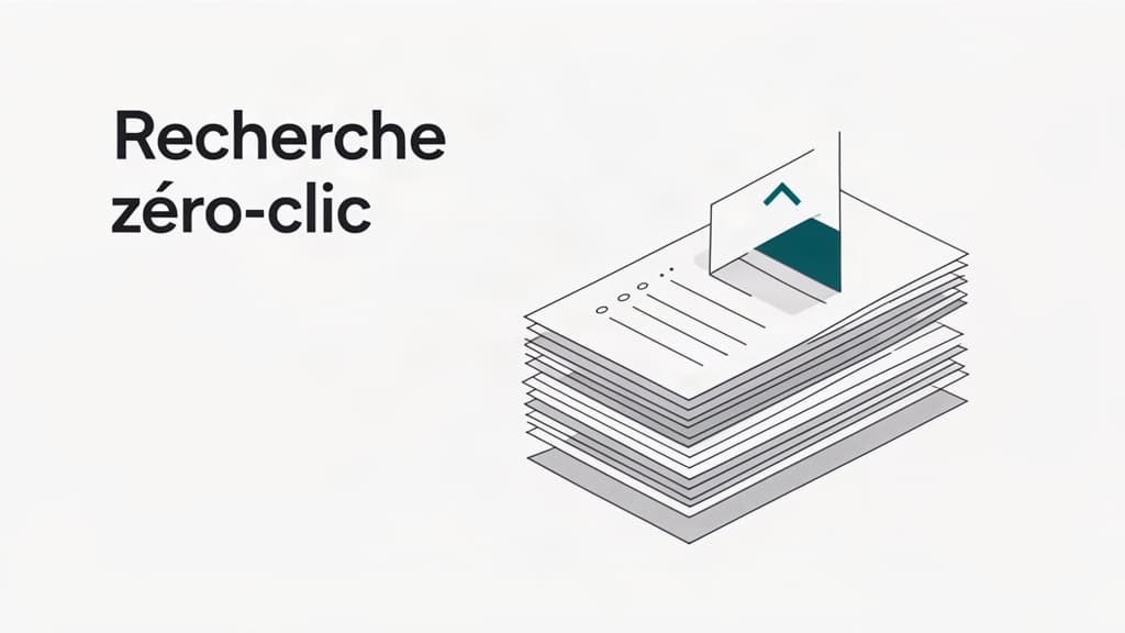 Recherche zero clic Google 2026 impact SEO