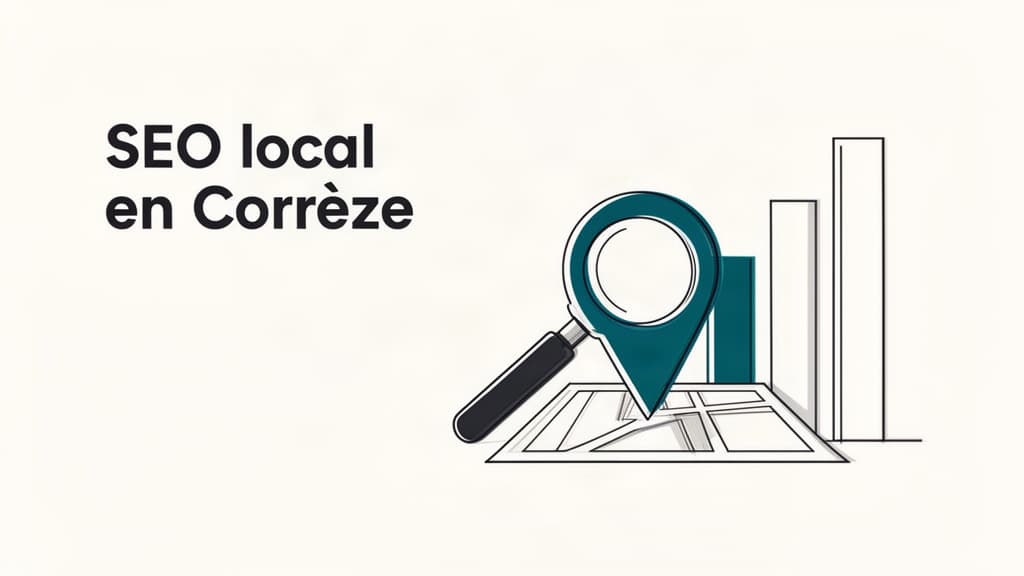 SEO local Corrèze Limousin — carte Google Maps avec résultats locaux
